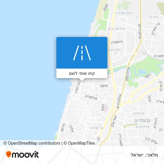מפת מלאכי