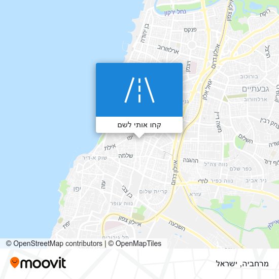 מפת מרחביה