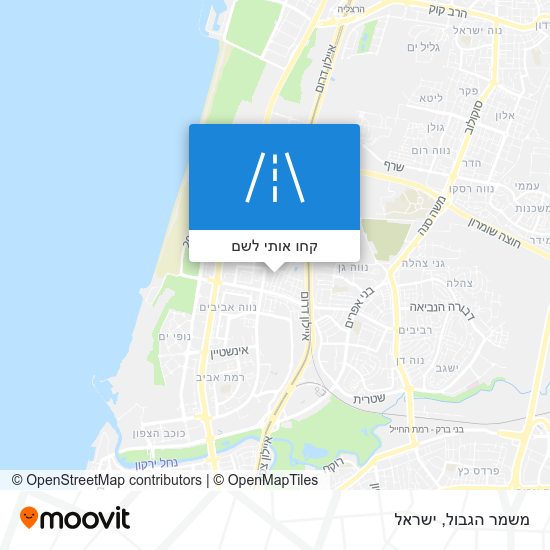 מפת משמר הגבול