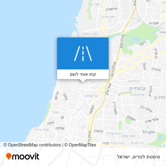מפת סימטת לטריס