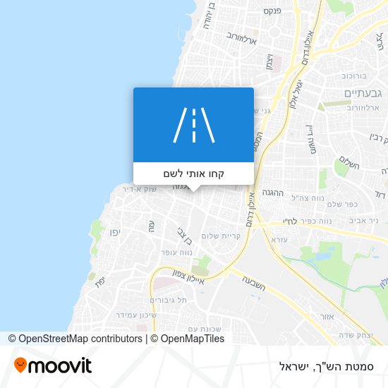 מפת סמטת הש"ך