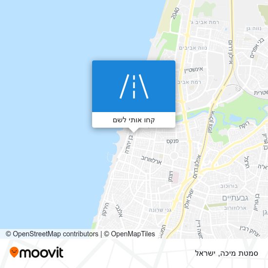 מפת סמטת מיכה