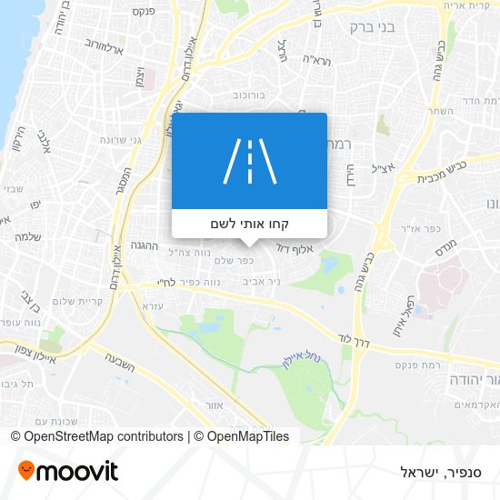 מפת סנפיר