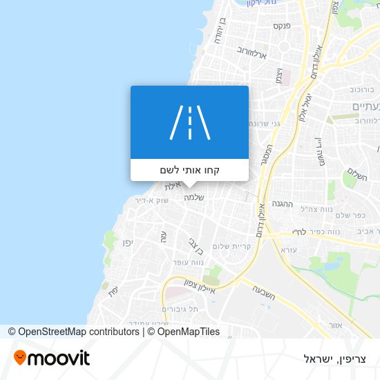 מפת צריפין