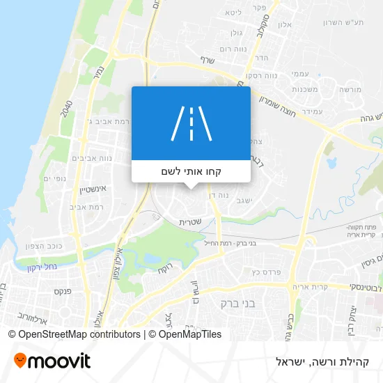 מפת קהילת ורשה