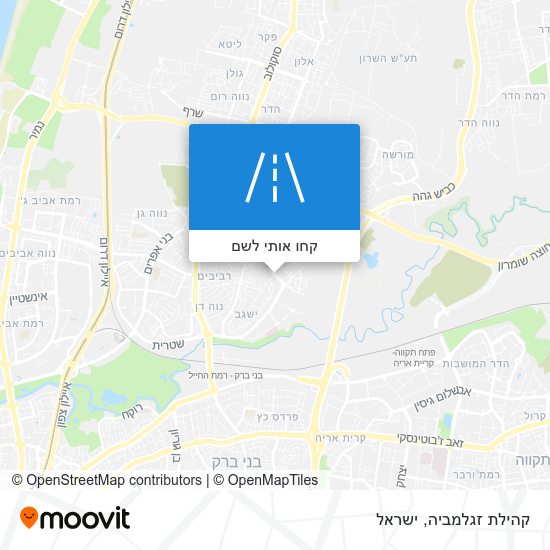 מפת קהילת זגלמביה