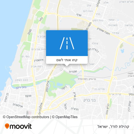 מפת קהילת לודז'