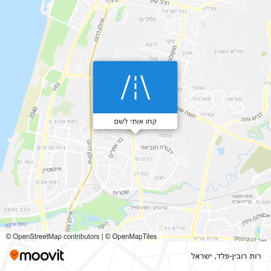 מפת רות רובין-פלד