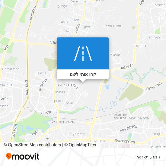 מפת רמה