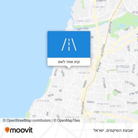 מפת שבעת השיקמים