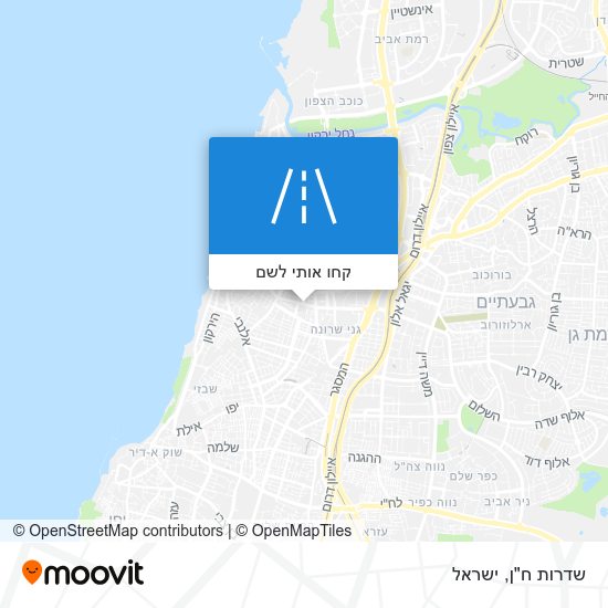 מפת שדרות ח"ן