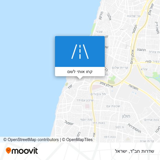 מפת שדרות חב"ד