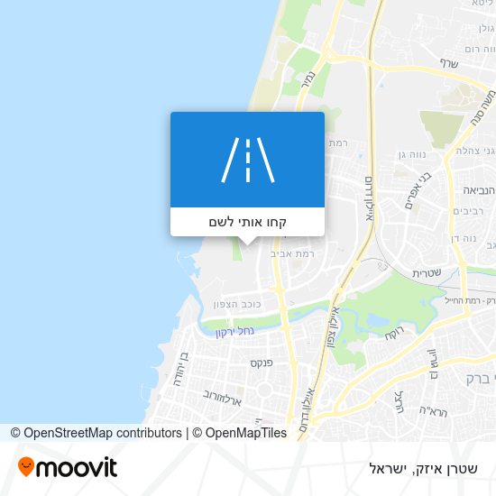 מפת שטרן איזק