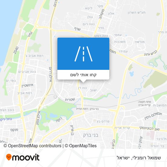 מפת שמואל רומנילי
