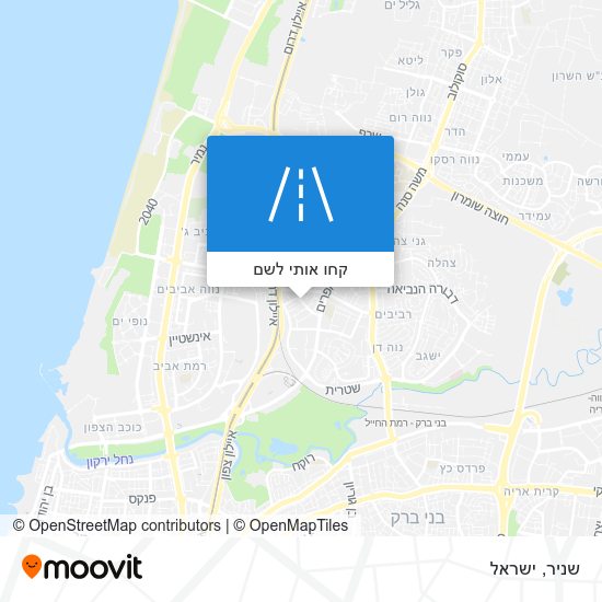 מפת שניר