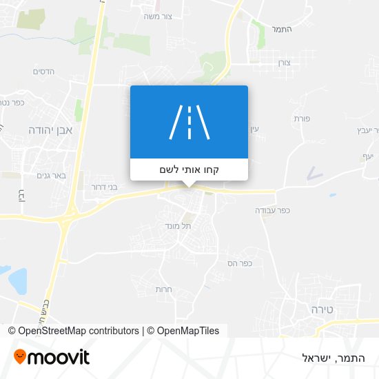 מפת התמר
