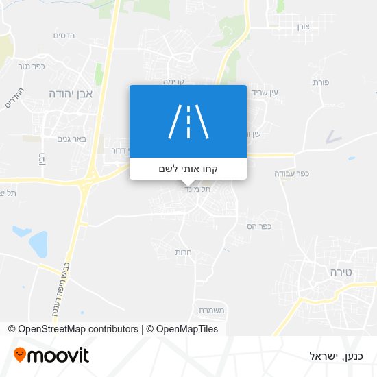 מפת כנען