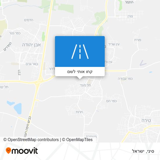 מפת סיני