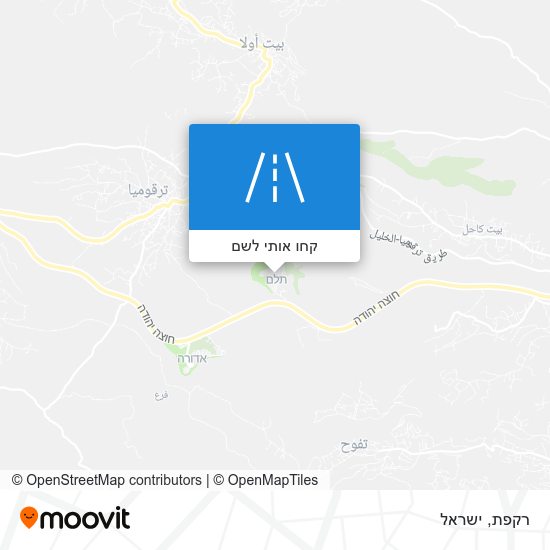 מפת רקפת