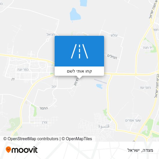 מפת מצדה