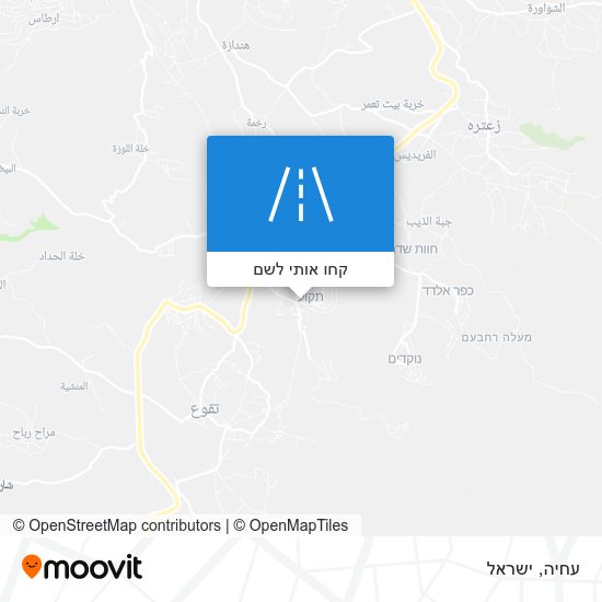 מפת עחיה