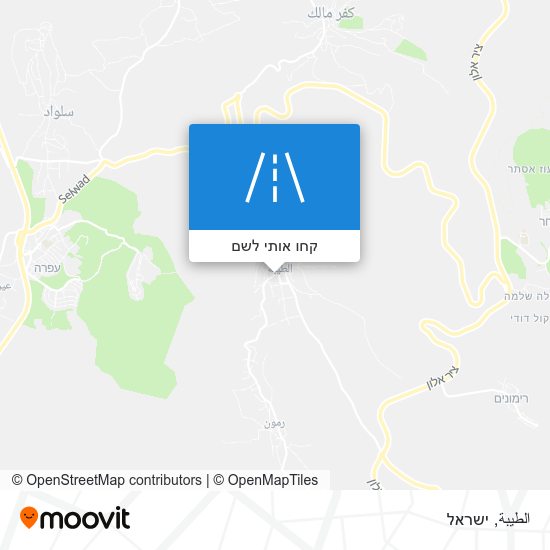 מפת الطيبة