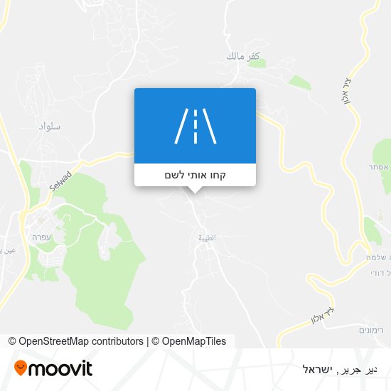 מפת دير جرير