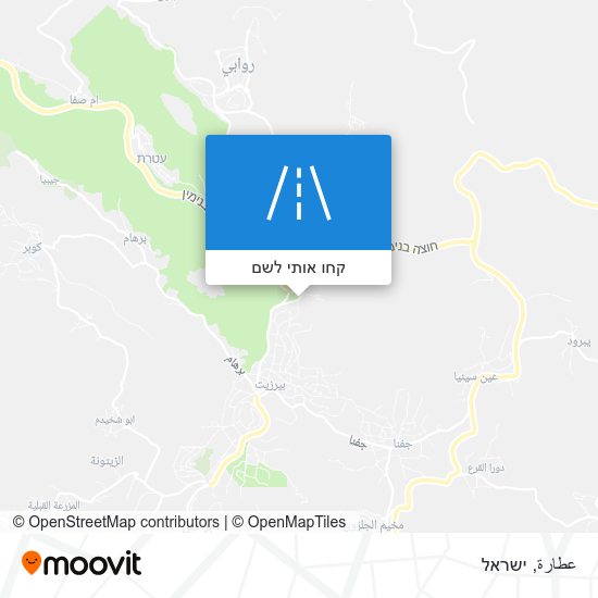 מפת عطارة