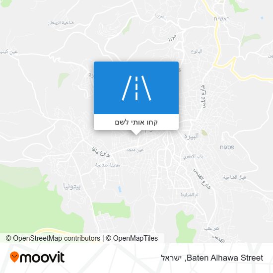 מפת Baten Alhawa Street