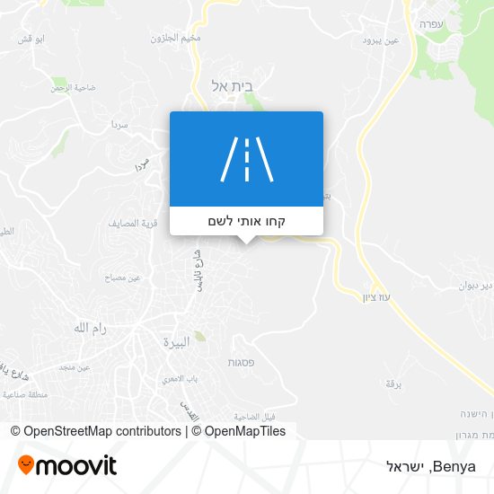 מפת Benya