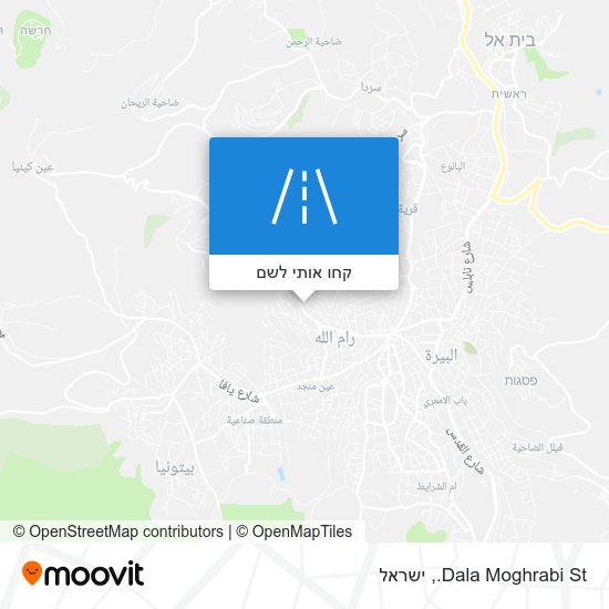 מפת Dala Moghrabi St.