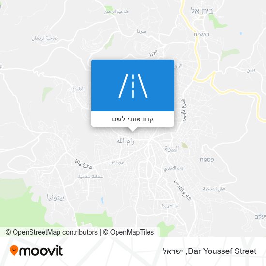 מפת Dar Youssef Street