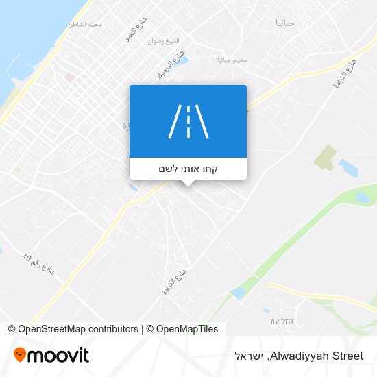 מפת Alwadiyyah Street