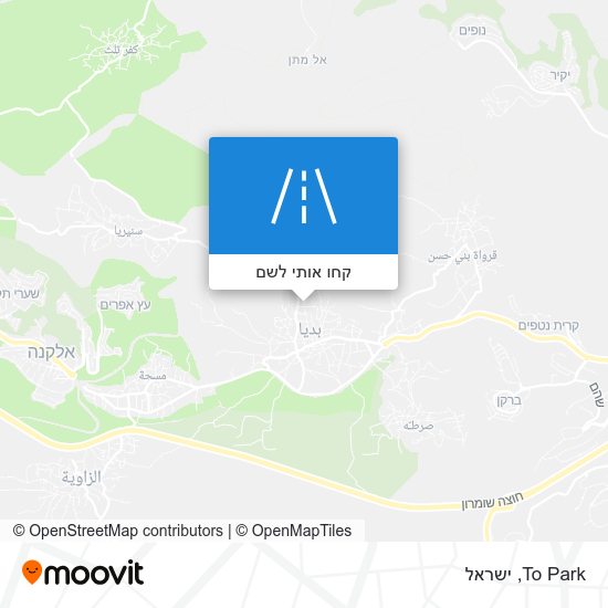 מפת To Park