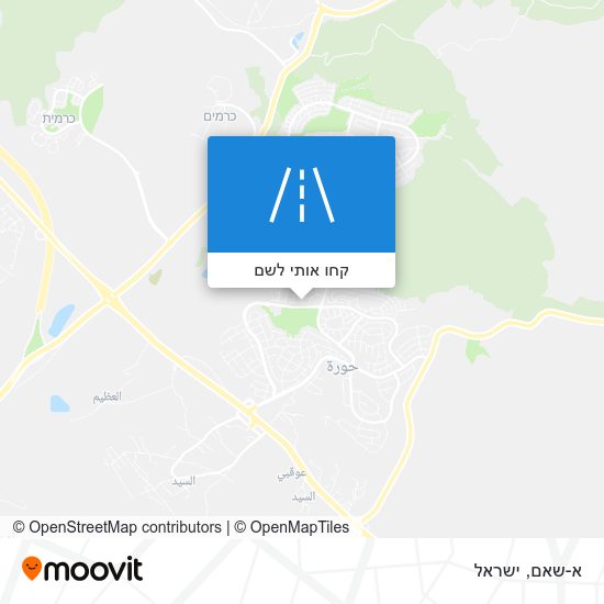 מפת א-שאם