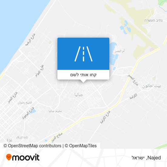 מפת Najed