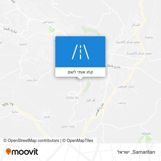 מפת Samaritan
