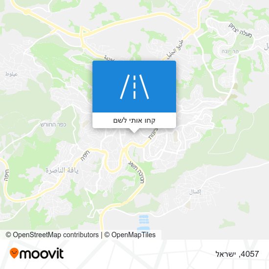 מפת 4057
