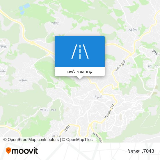 מפת 7043