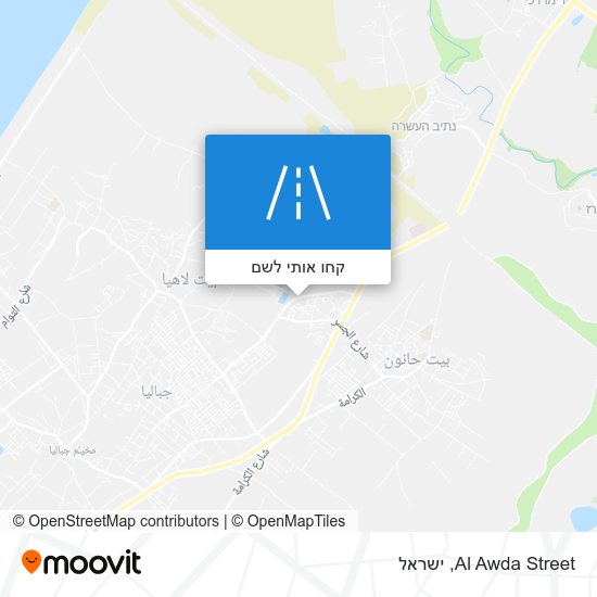 מפת Al Awda Street