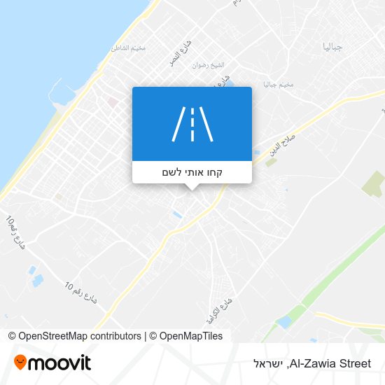 מפת Al-Zawia Street