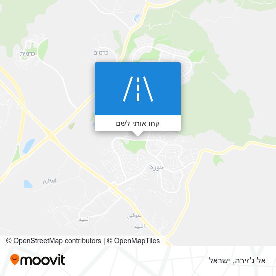 מפת אל ג'זירה