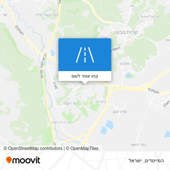 מפת המייסדים