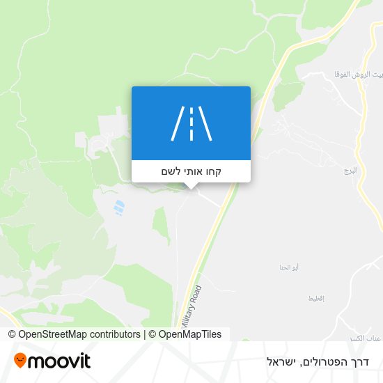 מפת דרך הפטרולים