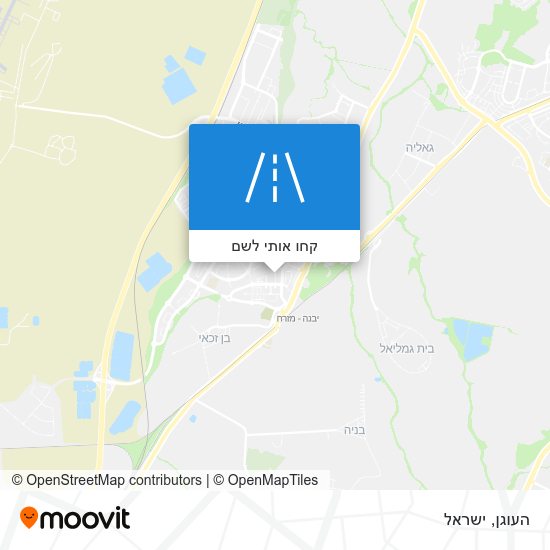 מפת העוגן