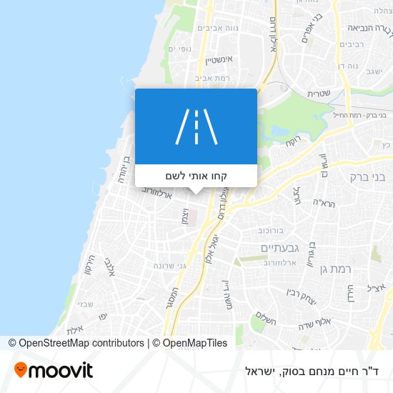 מפת ד"ר חיים מנחם בסוק