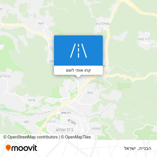 מפת הבנייה