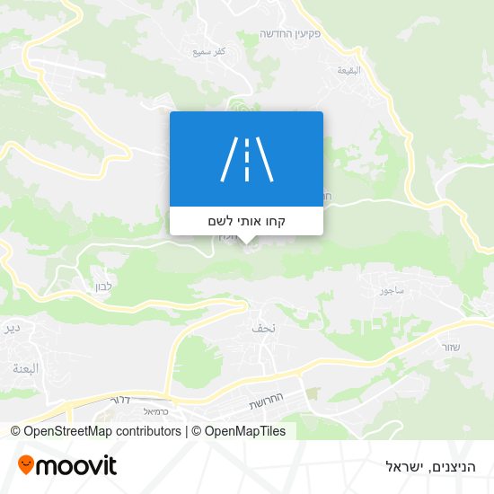מפת הניצנים