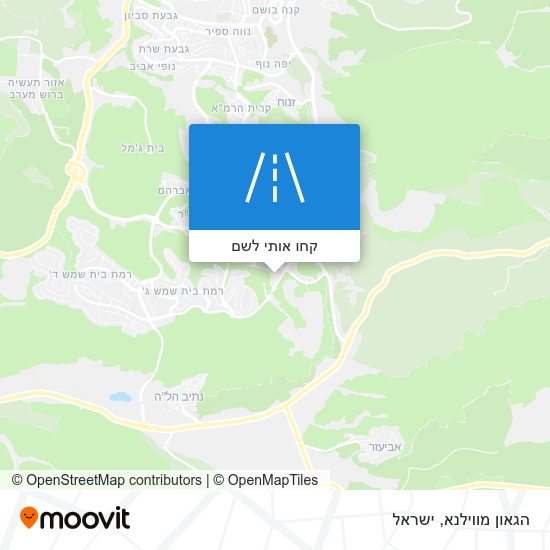 מפת הגאון מווילנא