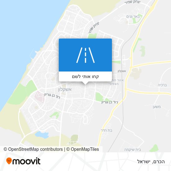 מפת הכרם